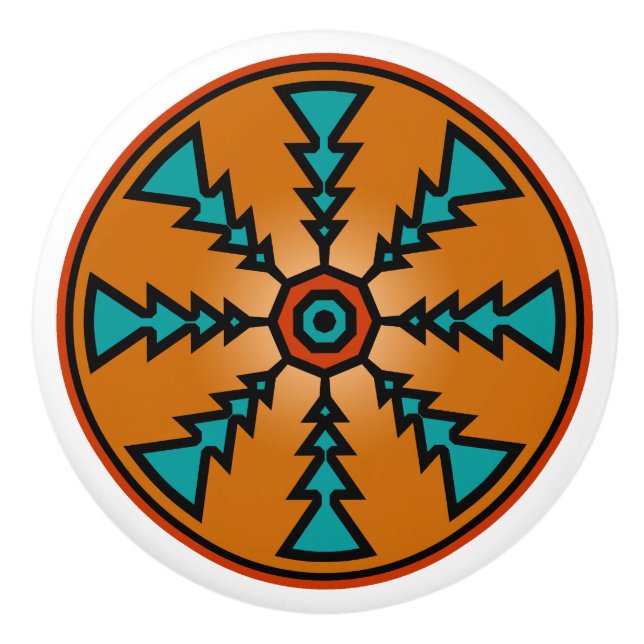 Boutons en céramique du sud-ouest (Devant)