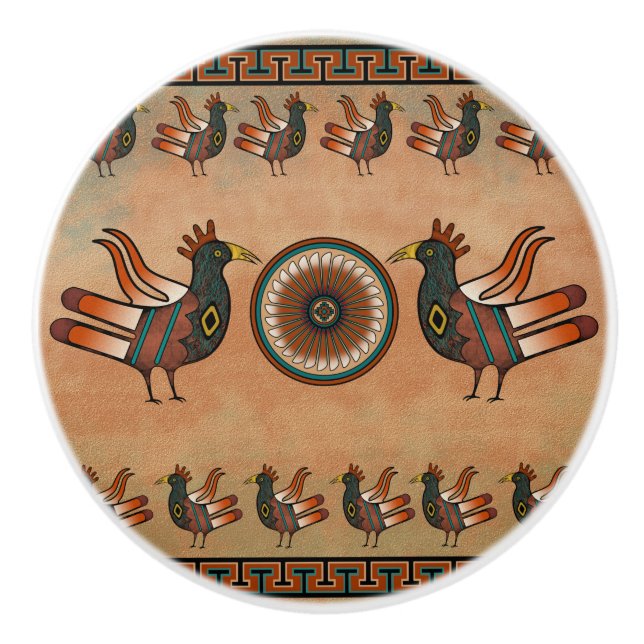 Boutons en céramique du sud-ouest (Devant)