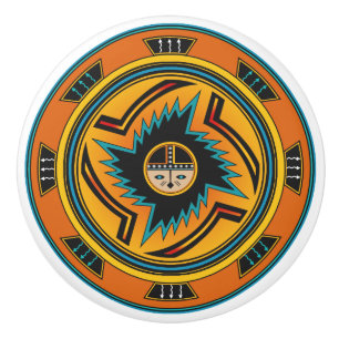 Boutons en céramique du sud-ouest