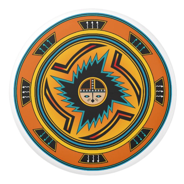 Boutons en céramique du sud-ouest (Devant)