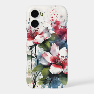 Bouvardia - Fleurs à l'aquarelle