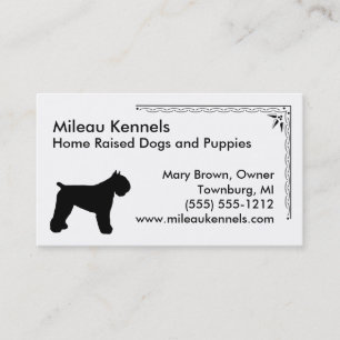 Bouvier des Flandres Business Card
