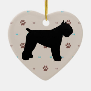 Bouvier des Flandres Ceramic Ornament