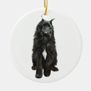 Bouvier des Flandres Ceramic Ornament