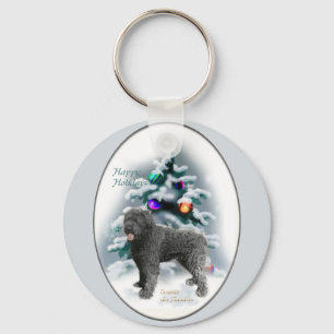 Bouvier des Flandres Christmas Gifts Keychain
