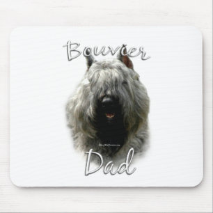 Bouvier des Flandres Dad 2 Mouse Pad