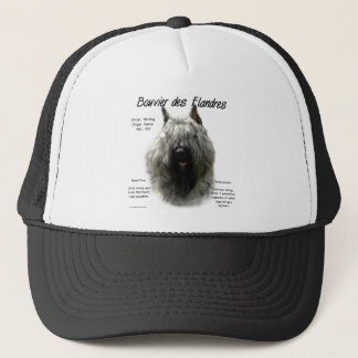 Bouvier des Flandres History Design Trucker Hat