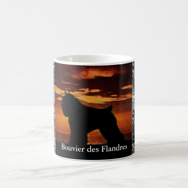Bouvier des Flandres Magic Mug (Center)