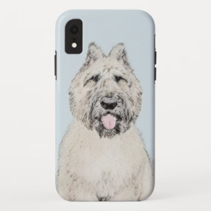 Bouvier des Flandres Painting - Original Dog Art iPhone XR Case