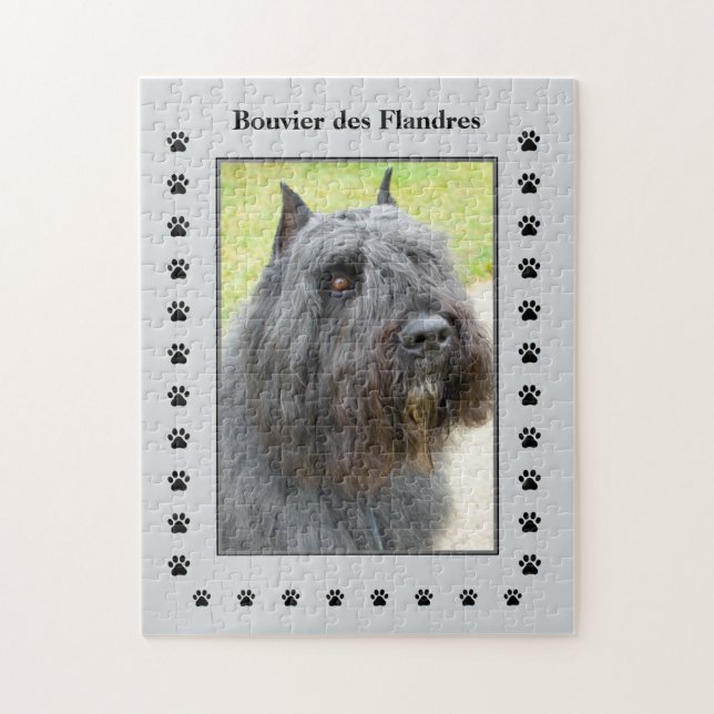 Bouvier des Flandres Photo Jigsaw Puzzle (Vertical)