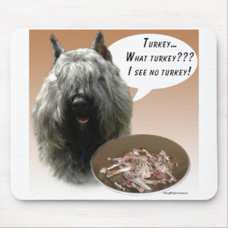 Bouvier des Flandres Turkey Mouse Pad