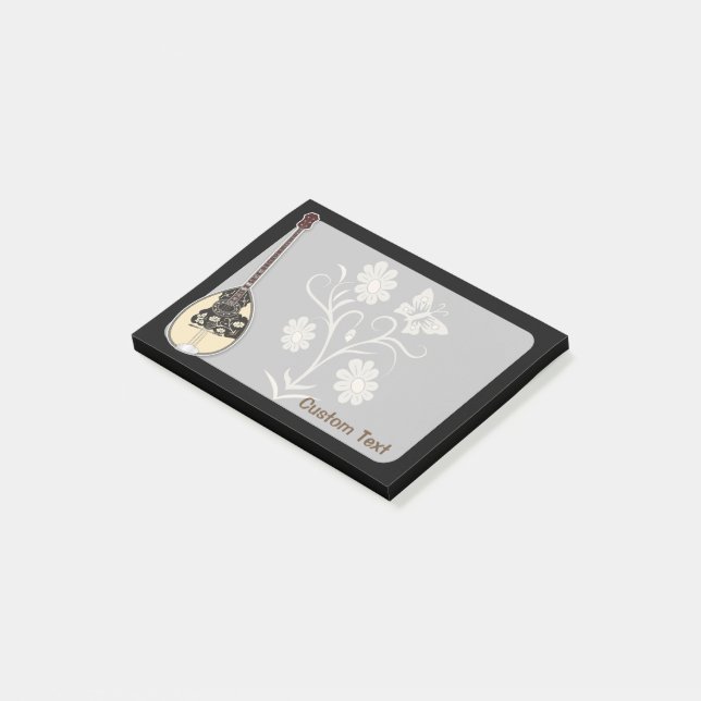 Bouzouki Post-it Notes (Angled)