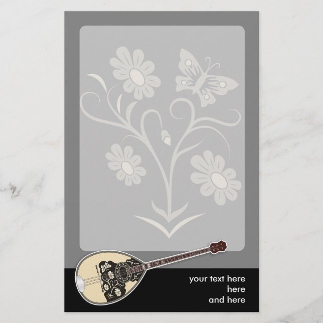 Bouzouki Stationery (Front)