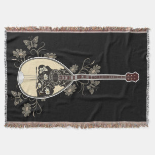 Bouzouki Throw Blanket