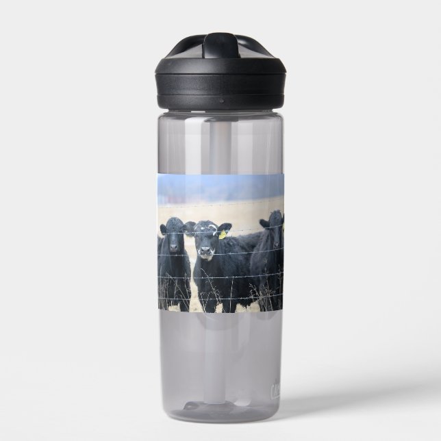 Bovine bystanders water bottle (Front)
