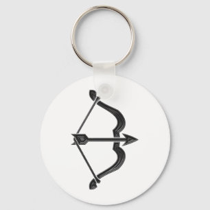 Bow and Arrow Keychain