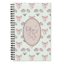 Bow and Rose Coquette Bullet Journal