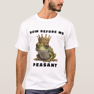 Bow Before Me Peasant T-Shirt