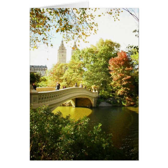Bow Bridge, Central Park, Late Summer, NYC (Front)