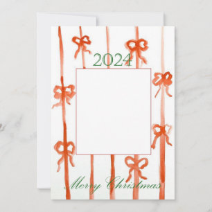 Bow Christmas Card