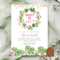 Bow Coquette St Patrick Bridal Shower