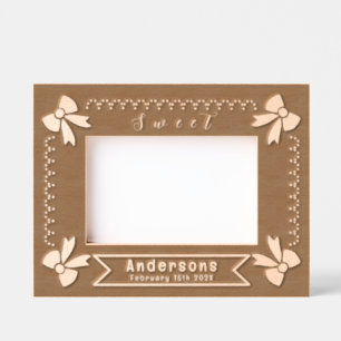Bow Dots Etched Frames