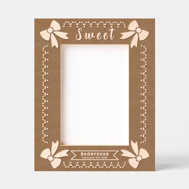 Bow Dots  Etched Frames (Front)