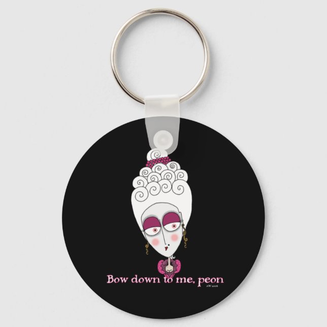 Bow Down to Me, Peon Keychain (Front)