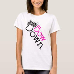 Bow Down Vector Art T-Shirt