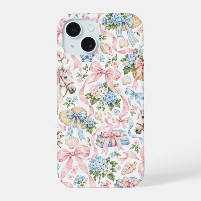 Bow/flower phone case (Back)