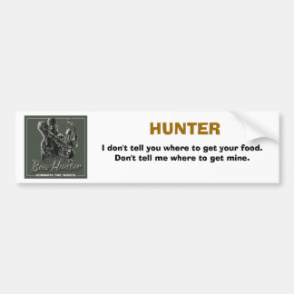 Bow Hunter Bumper Sticker