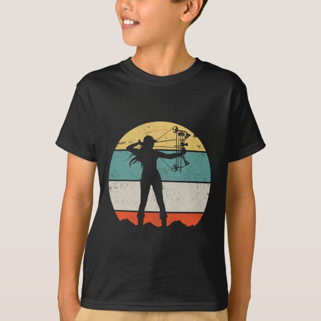 Bow Hunting Archery  T-Shirt (Front)