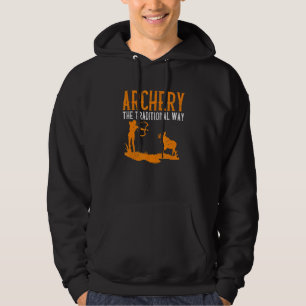 Bow Hunting For An Elite Archery Apparel For Men Hoodie
