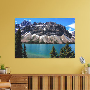 Bow Lake,  Banff NP, Alberta Canvas Print