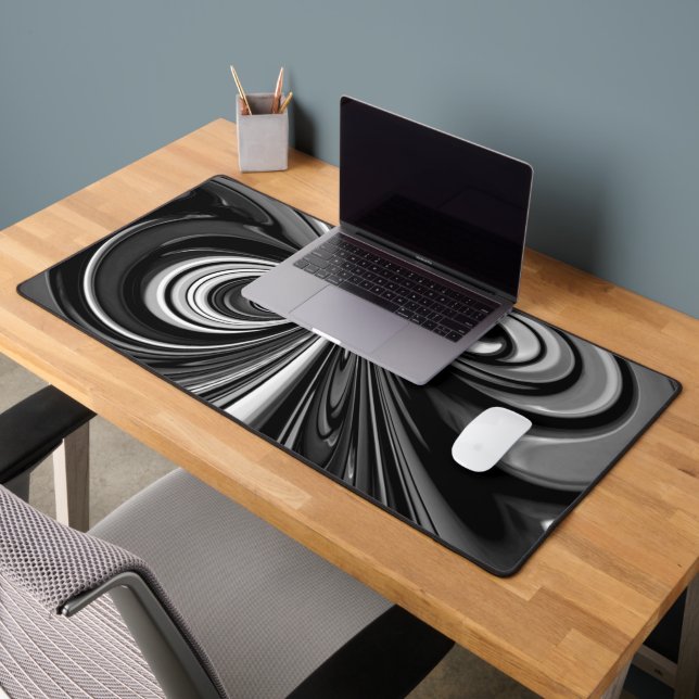 Bow noir et blanc Abstrait (Bureau 2)