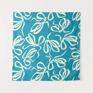 Bow pattern, Seamless texture. For fashion prints Tapestry