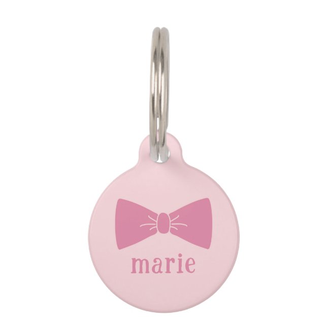 Bow Pet Tag (Front)