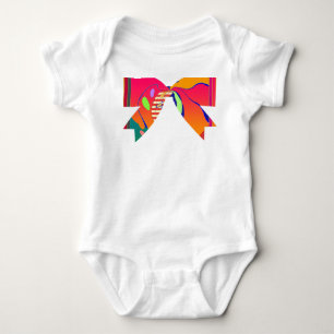 Bow Ribbon  Baby Bodysuit