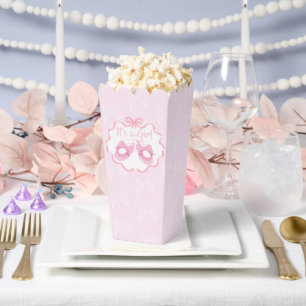 Bow Ribbon Its a Girl  Favor Box