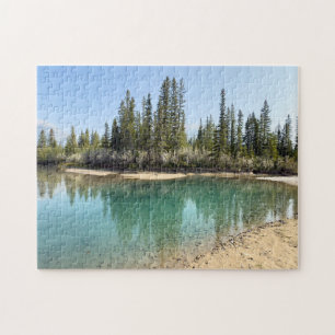 Bow River in Canmore Canada Jigsaw Puzzle