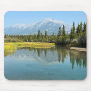 Bow River in Canmore Canada Mouse Pad
