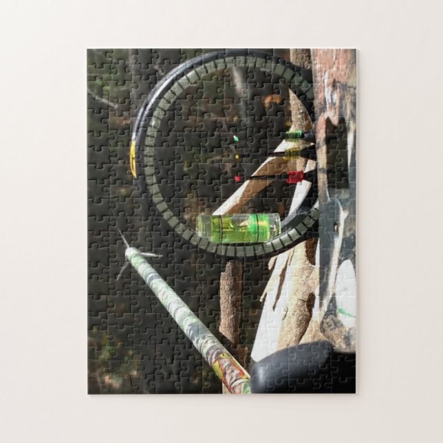 Bow Site and Arrow Jigsaw Puzzle (Vertical)