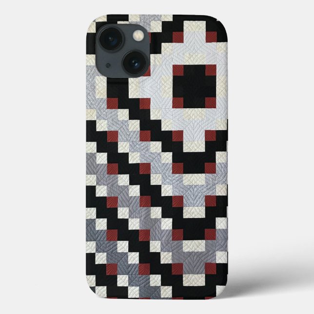 Bow Tie 9-Patch Quilt Case-Mate Phone Case (Back)
