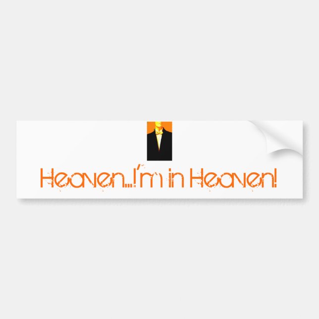 Bow Tie Beau Bumper Sticker (Front)