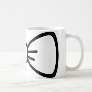 Bow tie coffee mug