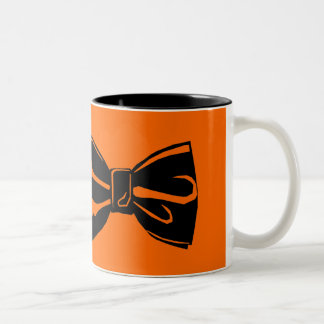 Bow Tie Two-Tone Coffee Mug