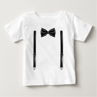 Bow Tie With Suspenders - Bowtie For Weddings