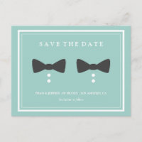 Bow Ties - Gay Wedding Save the Date