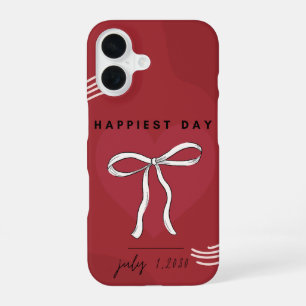 Bow to Your Style – Comic Burst iPhone 16 Case