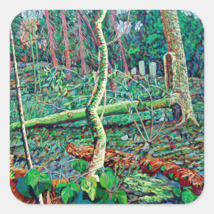 Bow Trench 2 Square Sticker